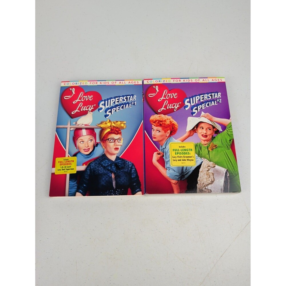 I Love Lucy: Superstar Special #1 & 2, DVD NTSC,Full Screen